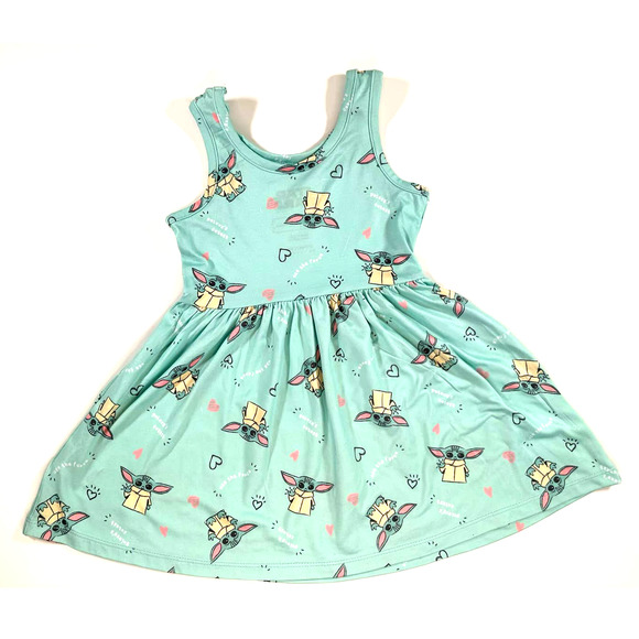 Happy Threads-Star Wars Yoda Tank Dress, 18M - Picture 2 of 4